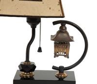 A Pagoda-Form Table Lamp