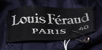 A Louis Feraud Navy Swing Coat, Size 40.