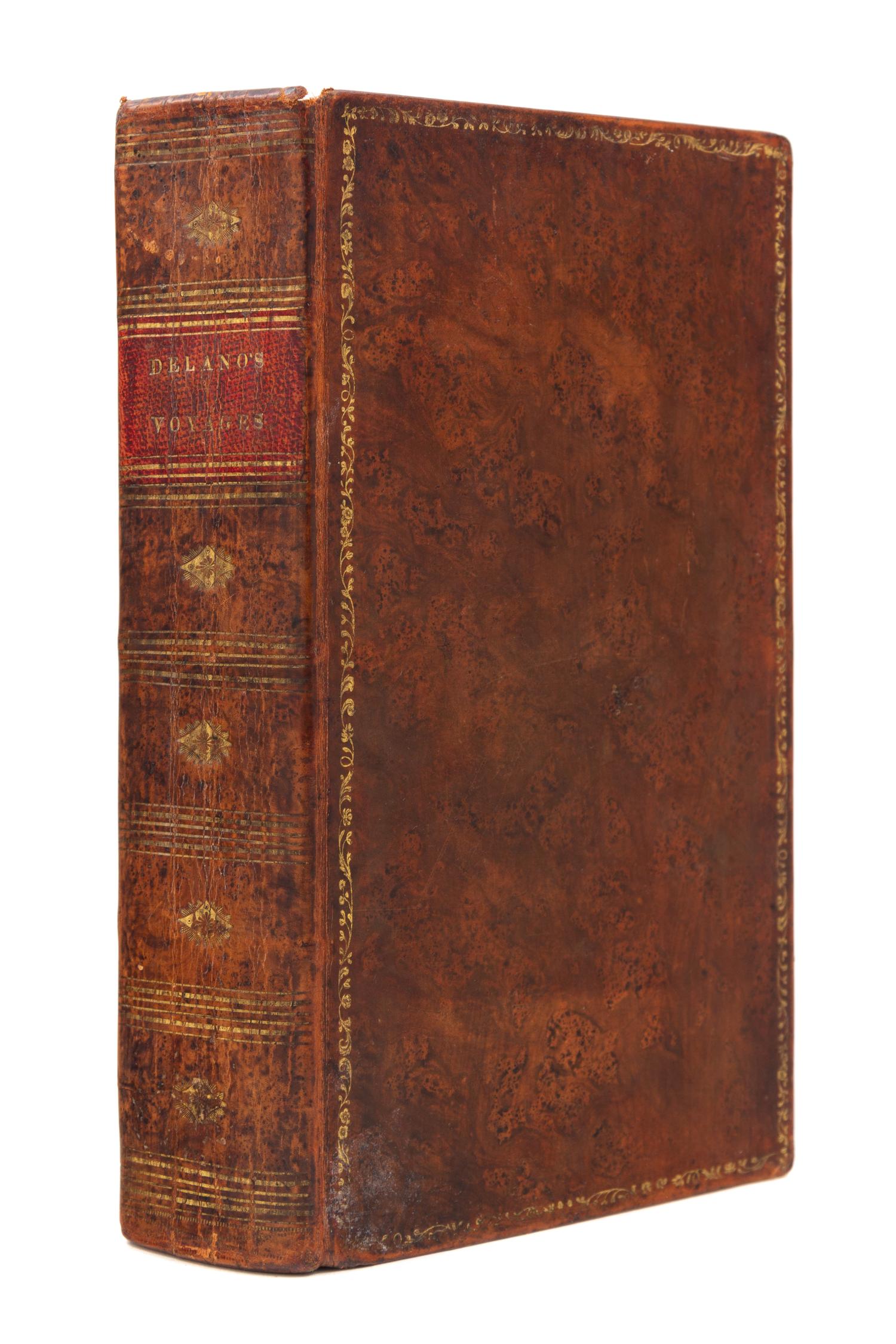 DELANO, Amasa (1763-1823). A Narrative of Voyages and Travels in the Northern and Southern Hemispheres. Boston, 1817. FIRST EDITION.