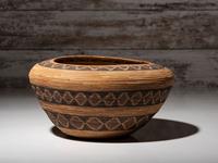 Yokut Polychrome Basket