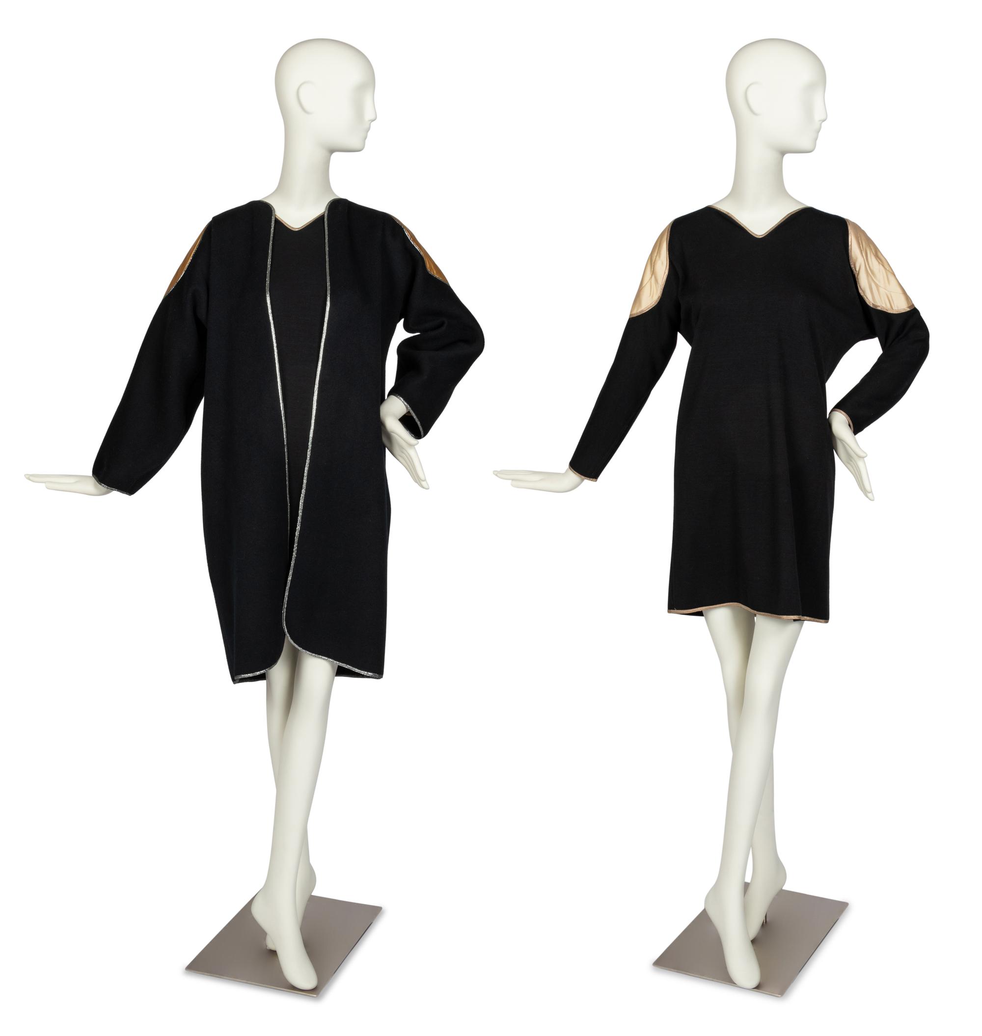 Geoffrey Beene Coat and Dress, 1990s