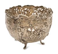 A Hanau Silver Footed Bowl - Probably Storck & Sinsheimer, Early 20th Century