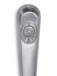 A Set of Six Russian Silver Dinner Knives