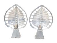 Pair of Arthur Court Tortoise Table Lamps — AMERICAN, CIRCA 1975