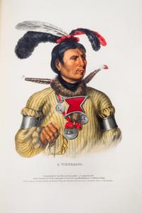 MCKENNEY AND HALL. History of the Indian Tribes of North America. Philadelphia, 1836, 1842 and 1844. 3 vols. with 120 plates