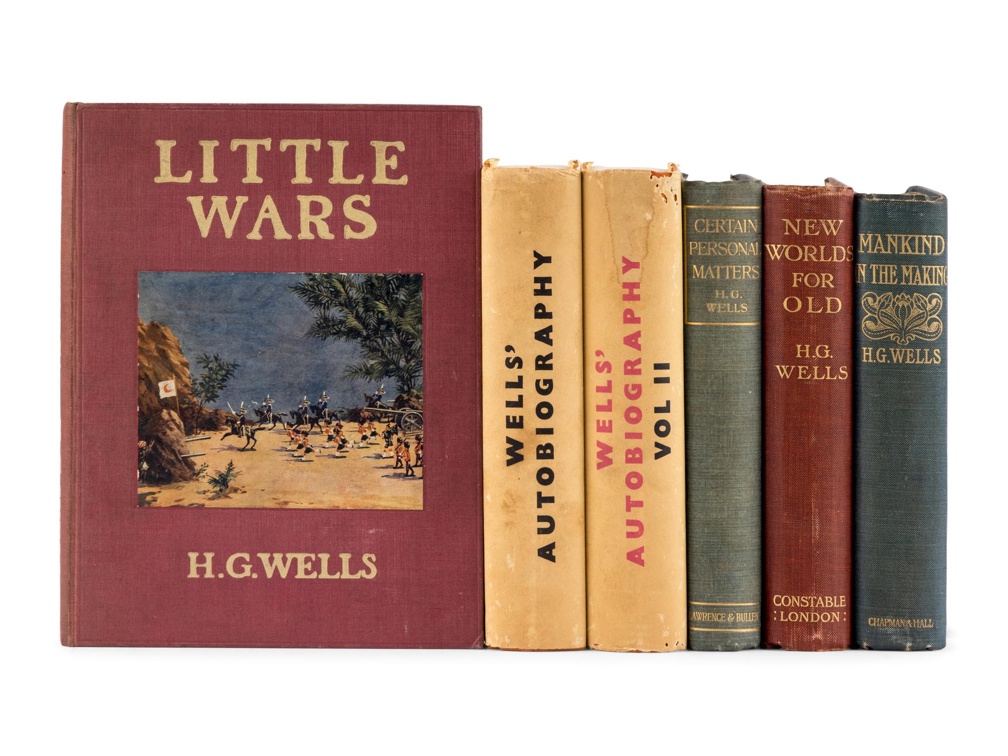 WELLS, H.G. (1866-1946). A group of 5 FIRST EDITION non-fiction works, comprising: