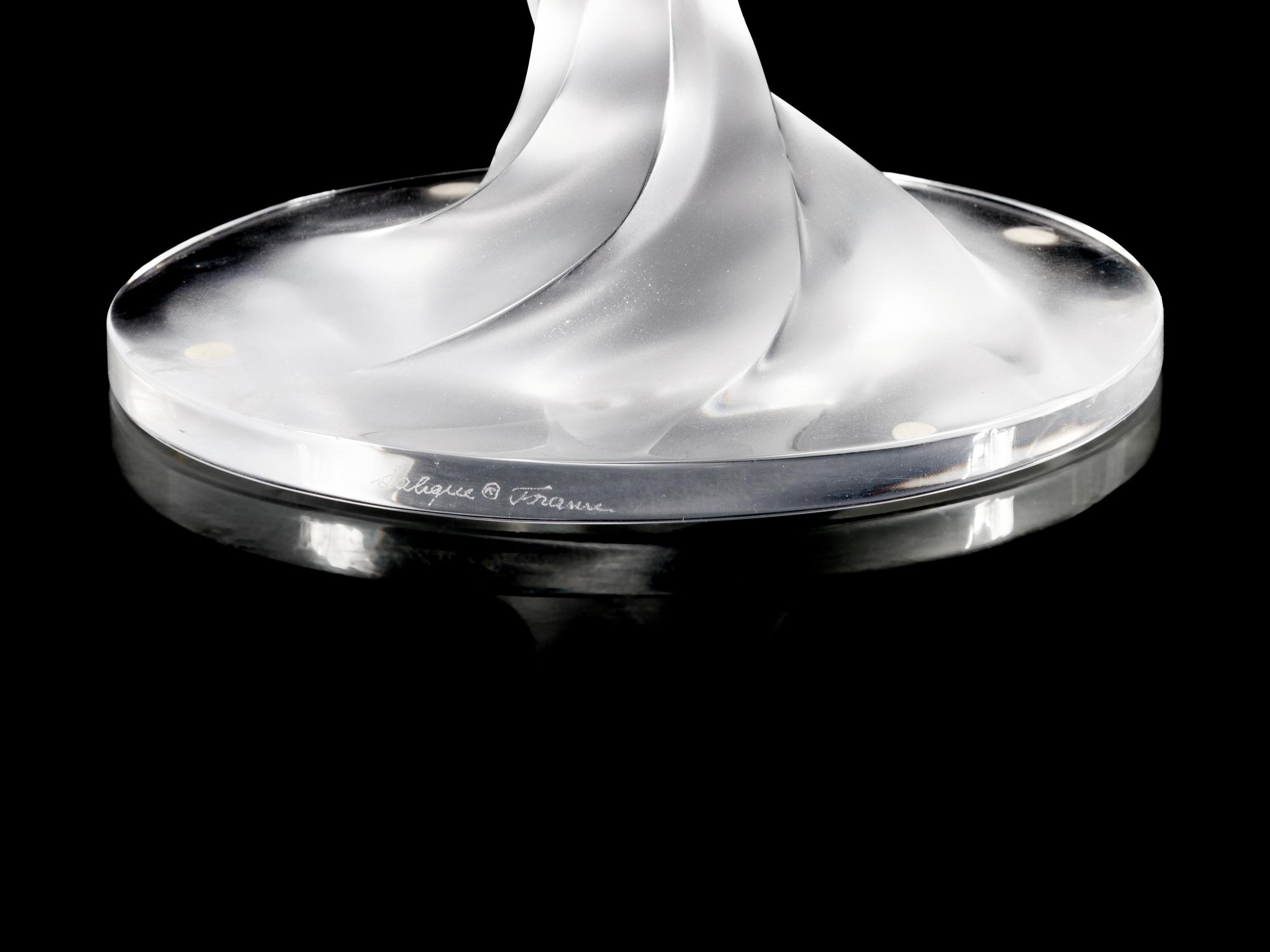 A Lalique Trophee Sculpture