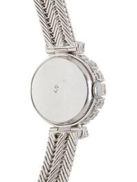 OMEGA, WHITE GOLD AND DIAMOND WATCH