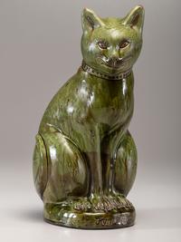 Seated Cat, Circa 1900