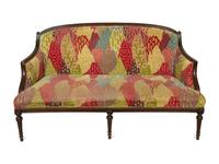 A Pair of Louis XVI Style Mahogany Settees