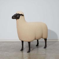 François-Xavier Lalanne (French, 1927-2008) Two Moutons de Pierre