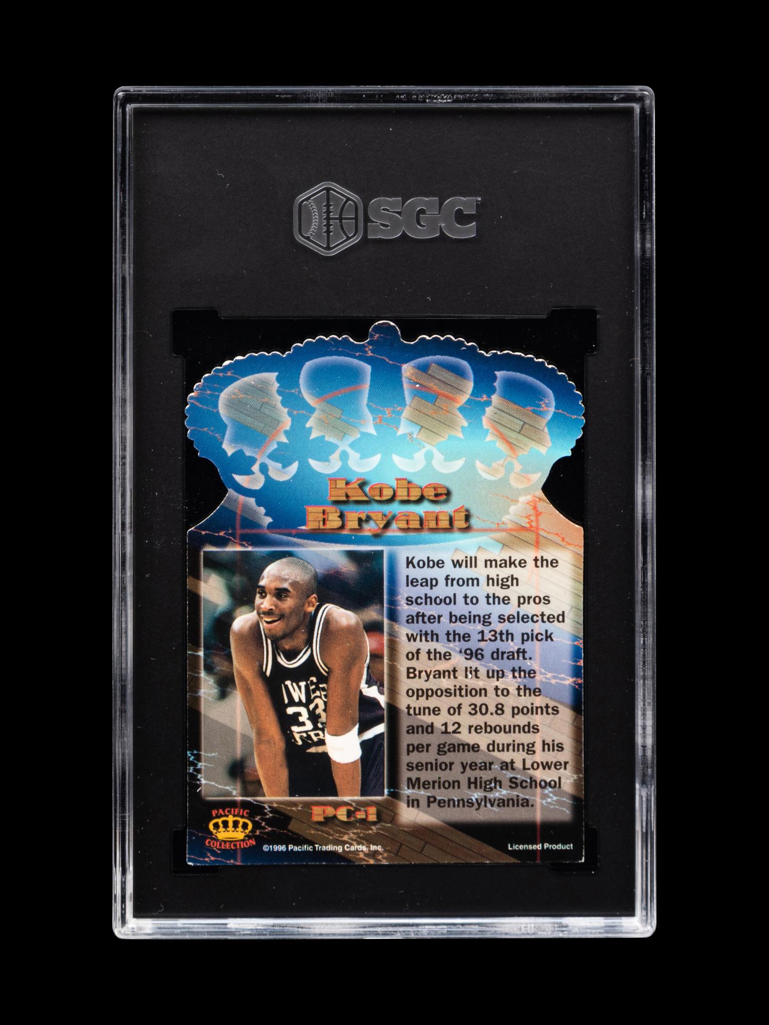 A Group of 1996-97 Pacific Kobe Bryant Rookie Basketball Cards,