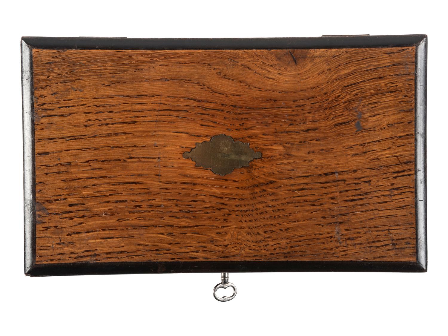 [CIVIL WAR]. A group of 2 items, incl. drafting set and watercolor set from the Civil War period.