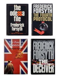 FORSYTH, Frederick (b. 1938). A group of 4 novels by Forsyth, comprising: