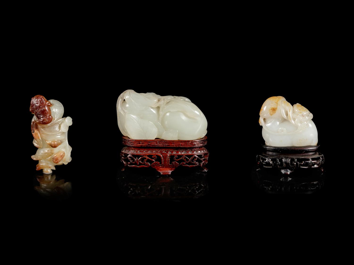 Three Jade Carvings