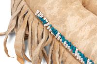 Apache Beaded Hide Doll