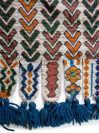 Potawatomi Loom-Beaded Bandolier Bag