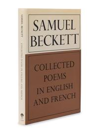 BECKETT, Samuel (1906-1989). Collected Poems in English and French. London: John Calder, 1977.