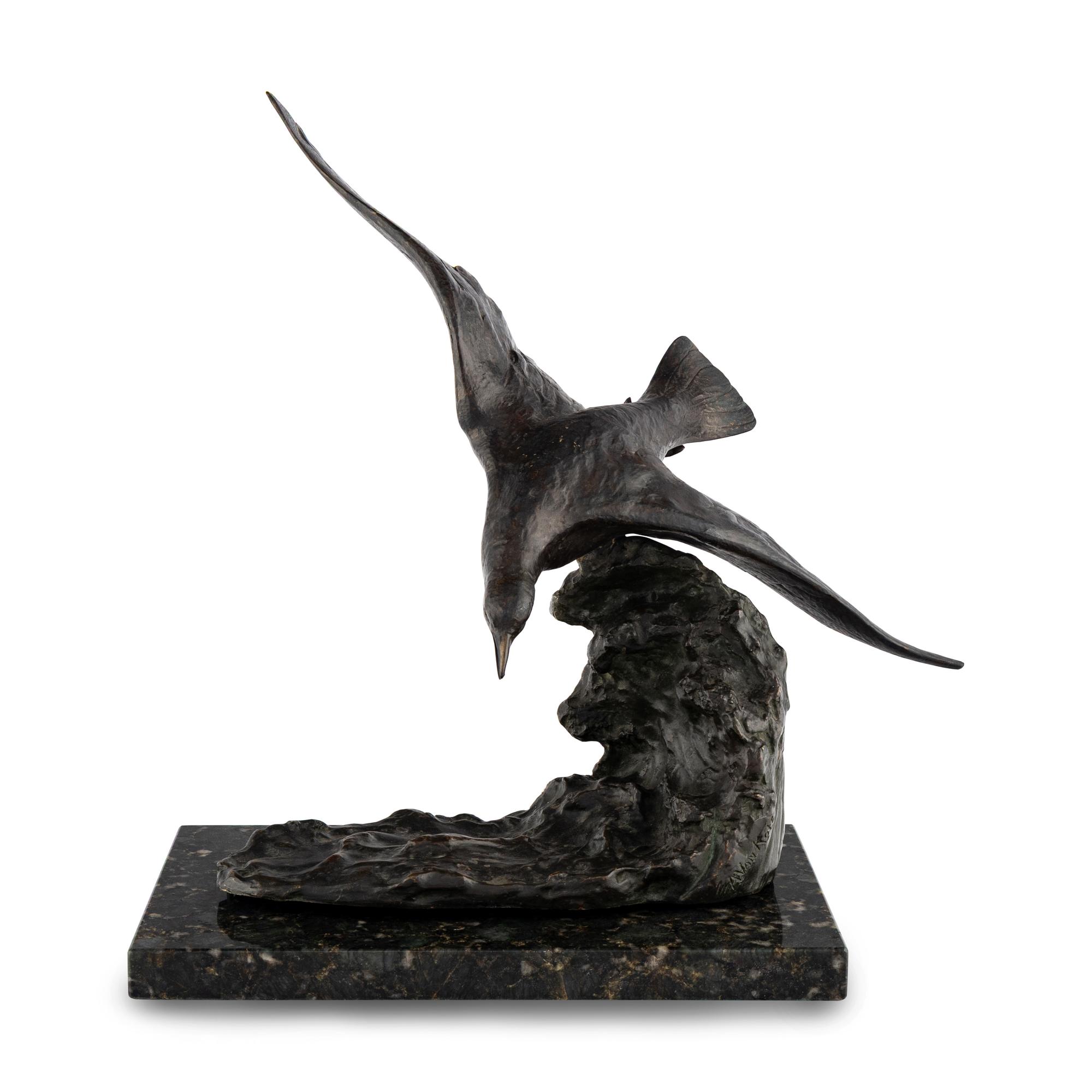 A. Van Kote (Belgian, Late 19th Century) — Seagull