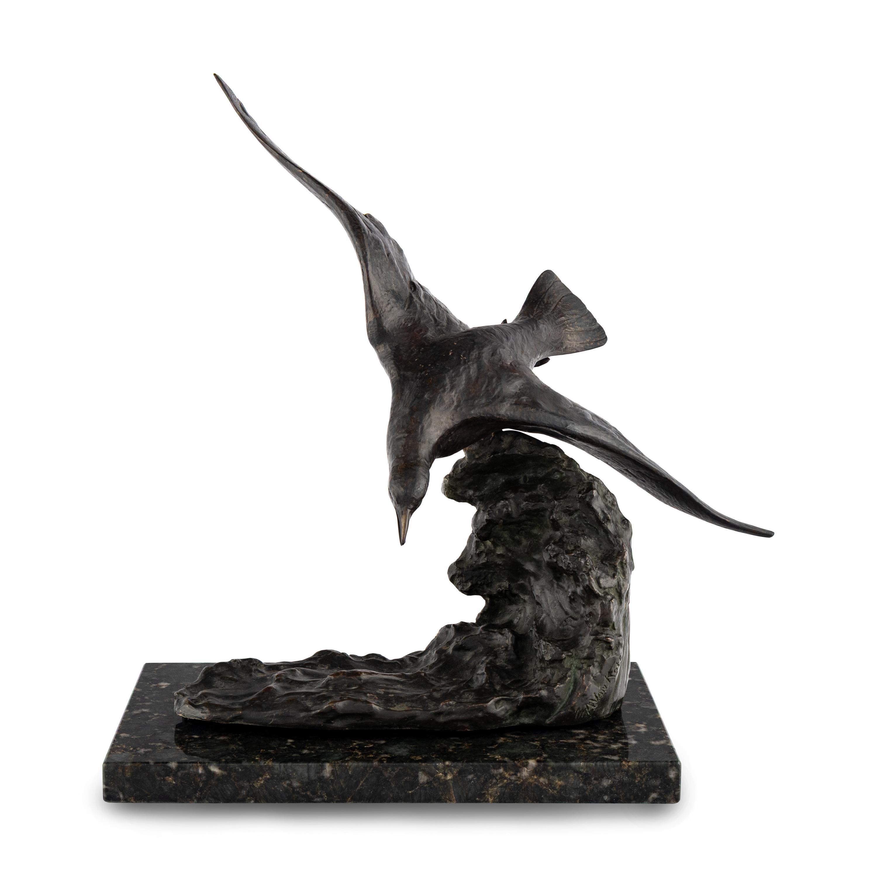 A. Van Kote (Belgian, Late 19th Century) — Seagull