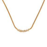 Yellow Gold and Diamond Necklace and Bracelet