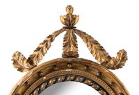 A Regency Giltwood Bullseye Mirror
