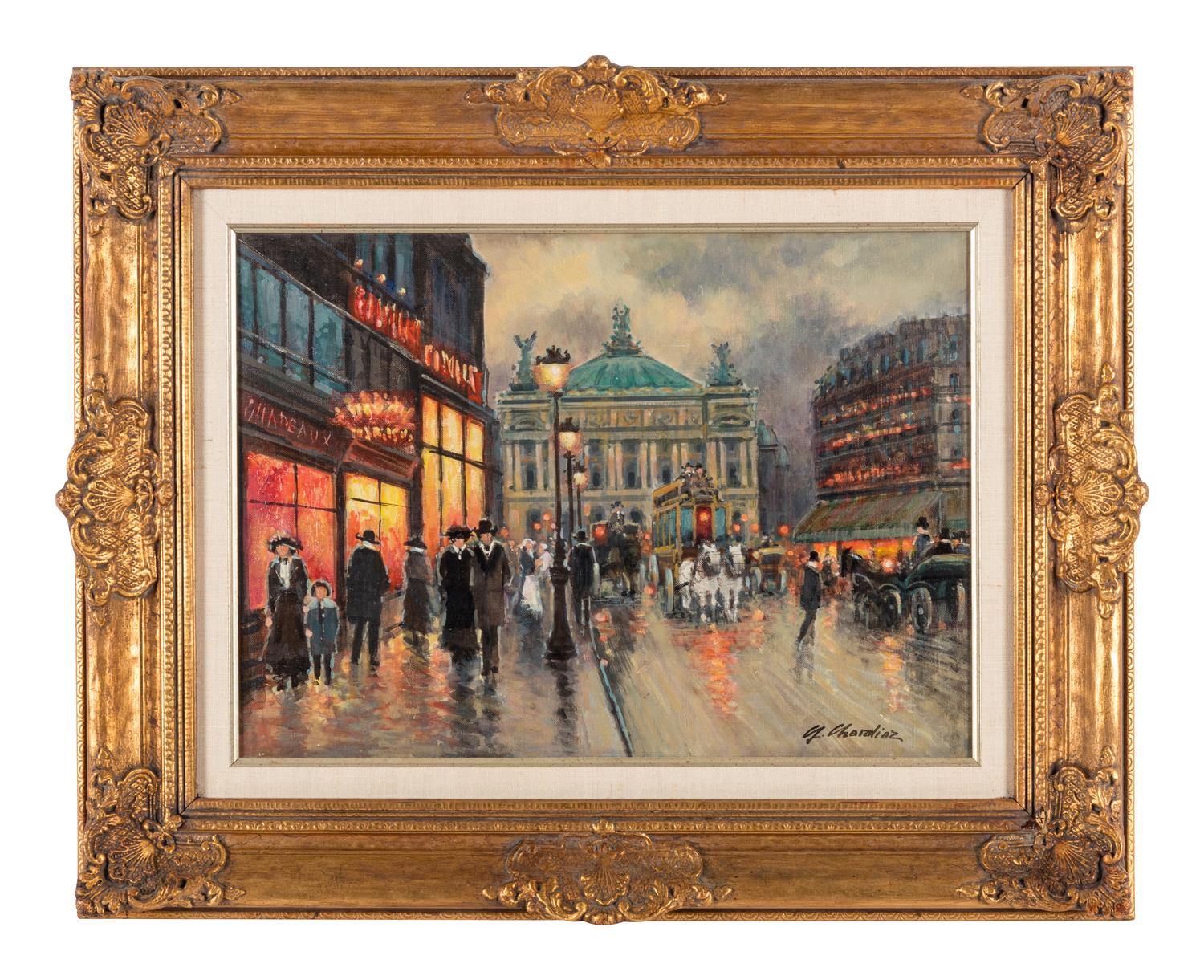 Two works: Parisian Street Scenes