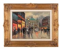Two works: Parisian Street Scenes