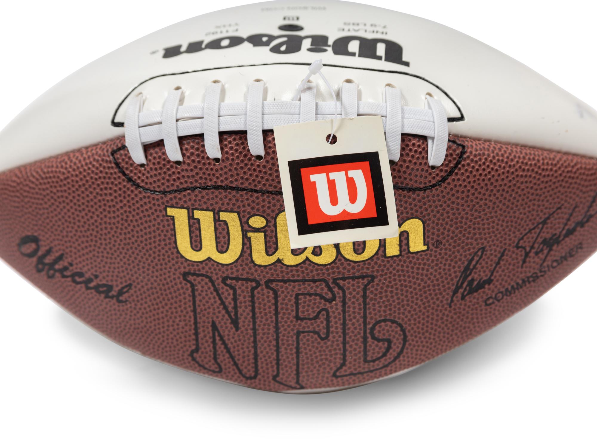 A Group of Nine Jim McMahon Signed Autograph Footballs from The Collection of Sports Super Agent Steve Zucker