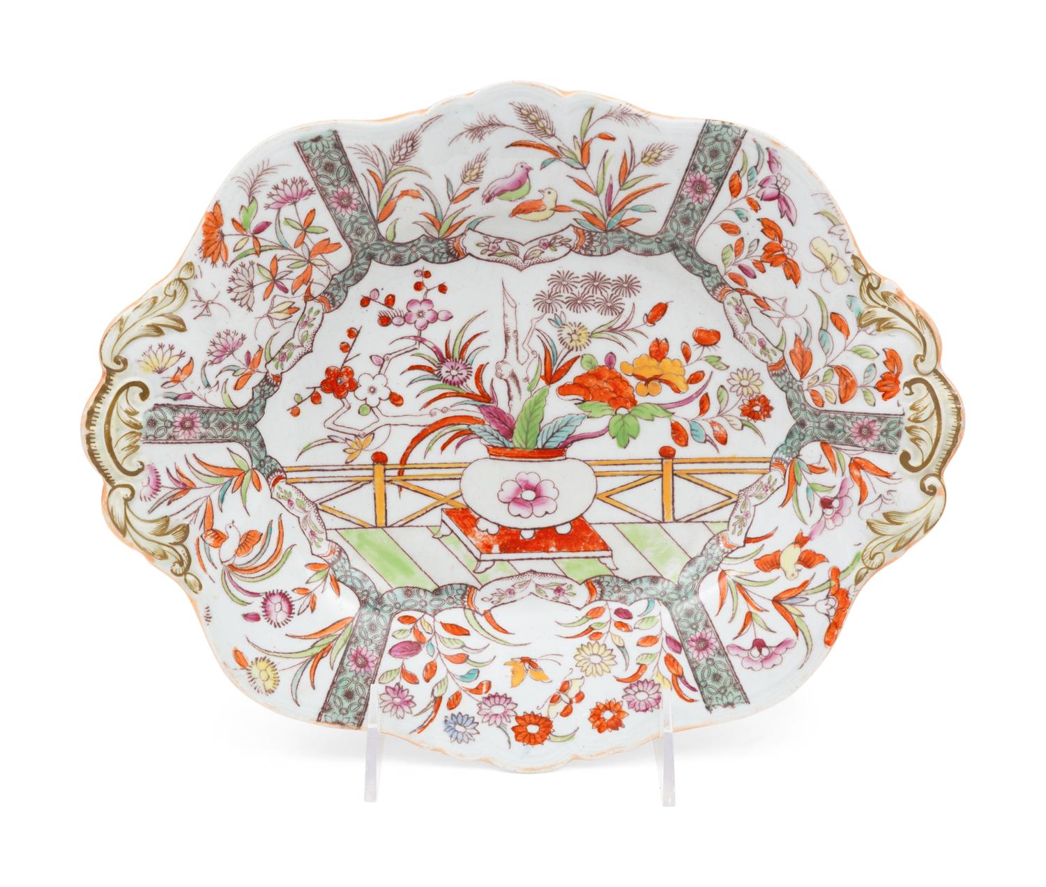 A Group of Eight Masons Ironstone Plates