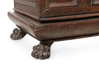 An Italian Carved Walnut Cassone
