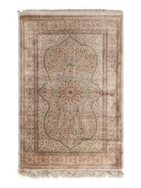An Isfahan Silk Rug