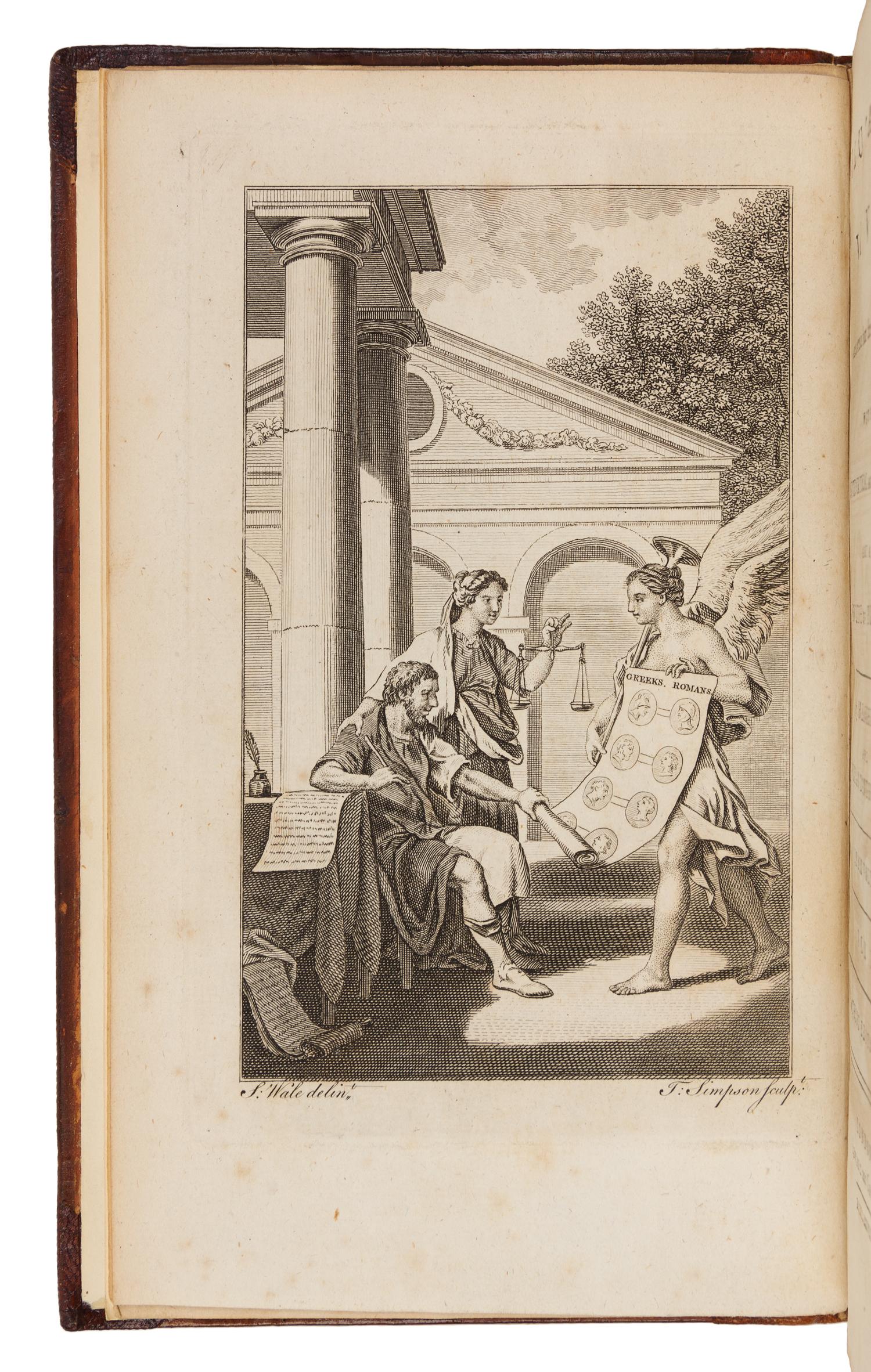 [PLUTARCH]. LANGHORNE, John and William, translators. Plutarch's Lives. London: Edward and Charles Dilly, 1778.