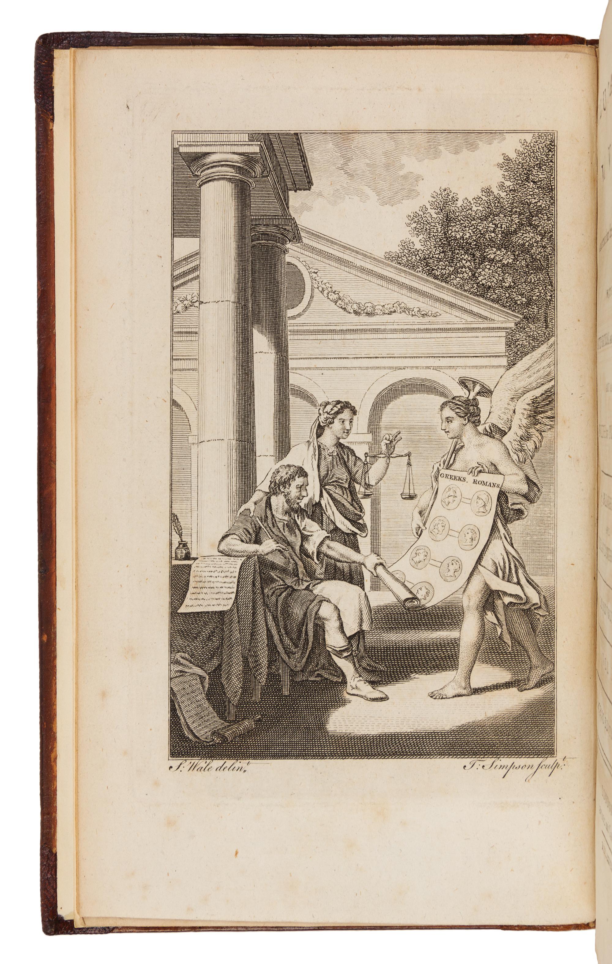 [PLUTARCH]. LANGHORNE, John and William, translators. Plutarch's Lives. London: Edward and Charles Dilly, 1778.