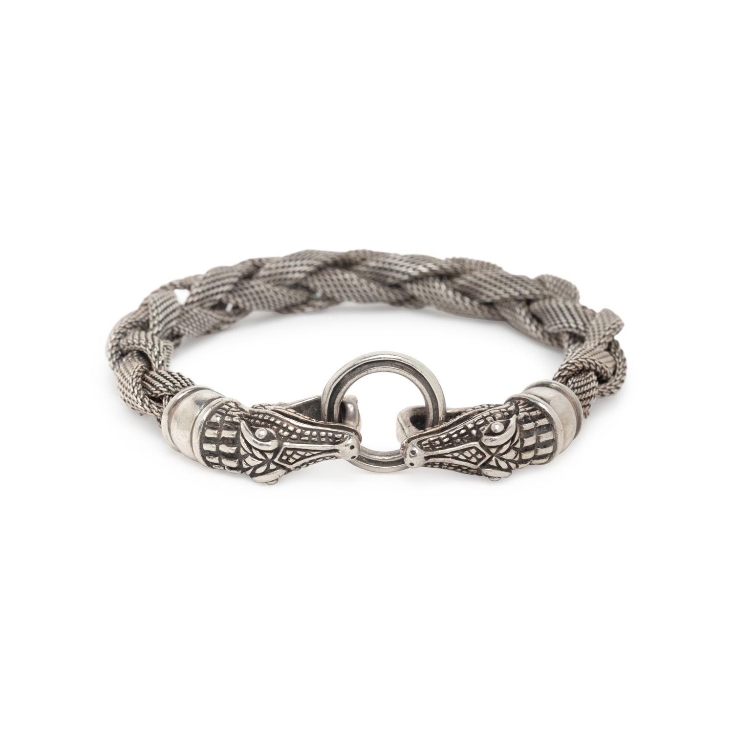 KIESELSTEIN CORD, STERLING SILVER BRACELET