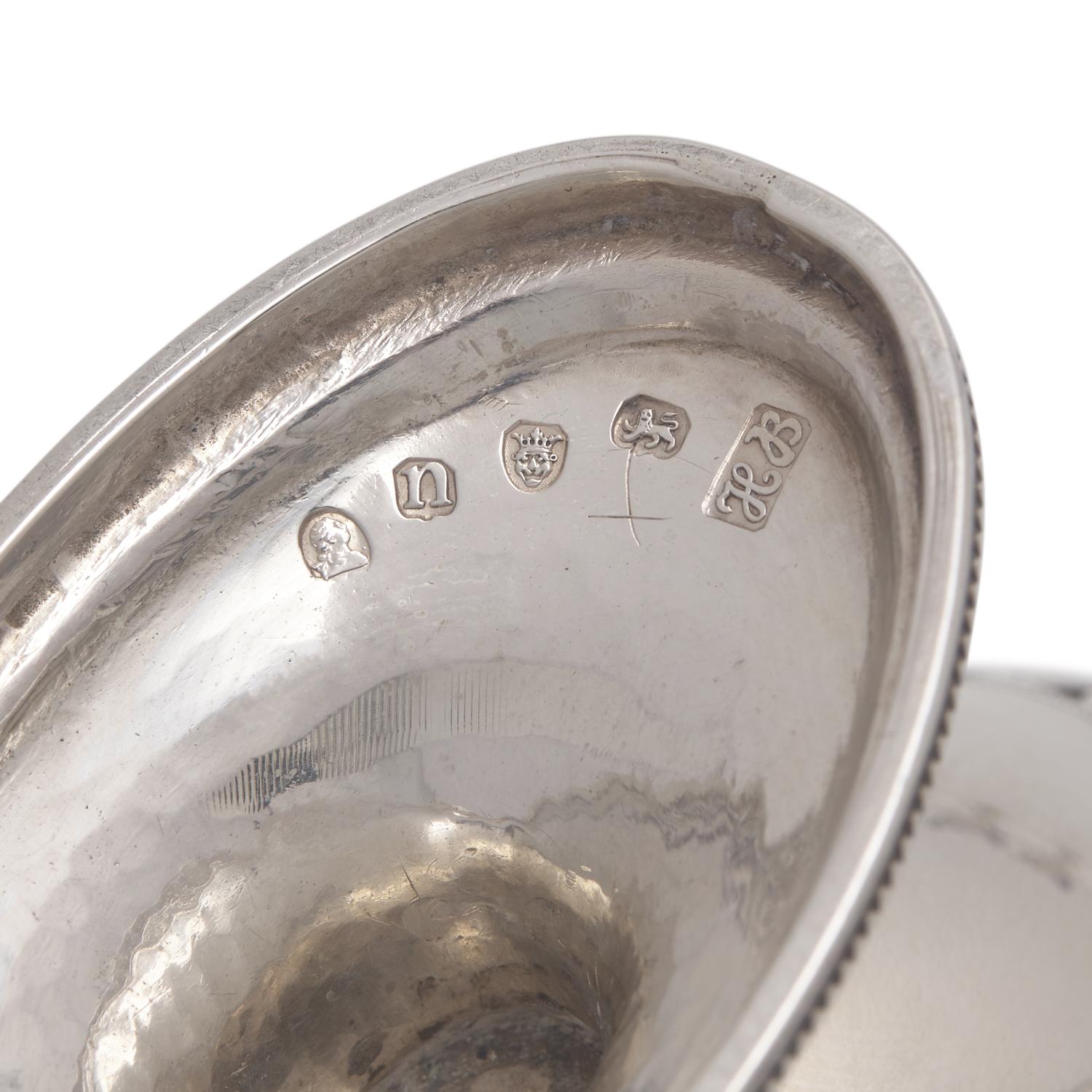 A Set of Four George III Pierced Silver Salt Cellars