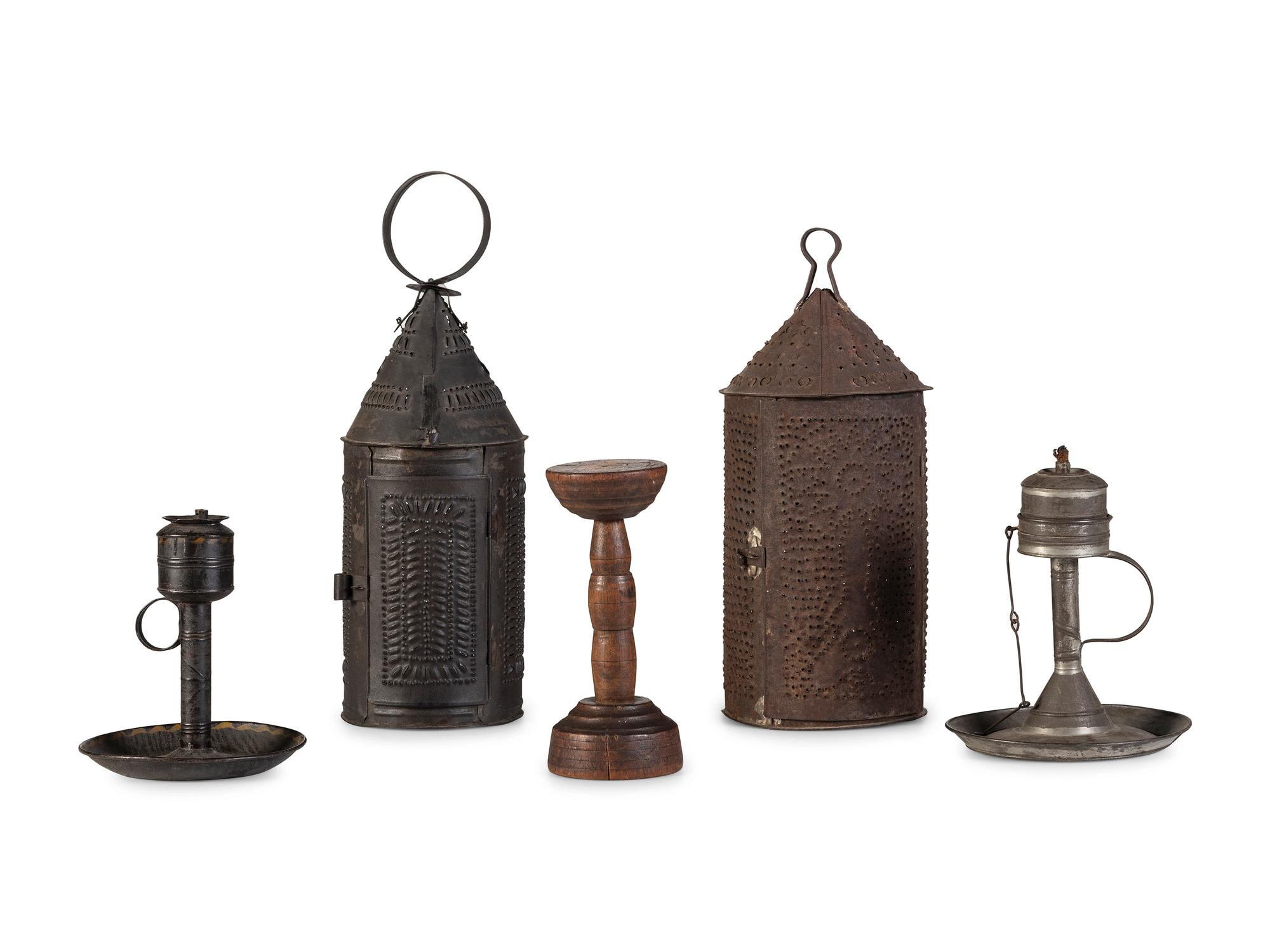 A Group of Early Lighting