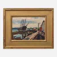 John Fulton Folinsbee (American, 1892-1972) Wiscasset, Maine