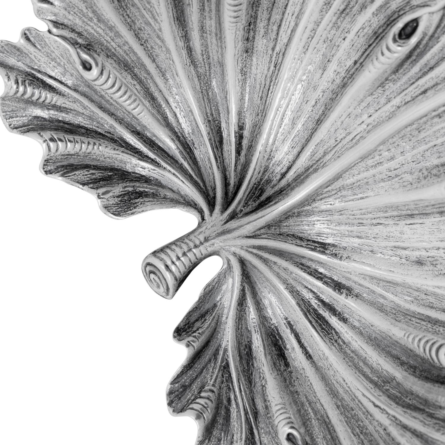 A Pair of Buccellati Acanthus Leaf Form Dishes