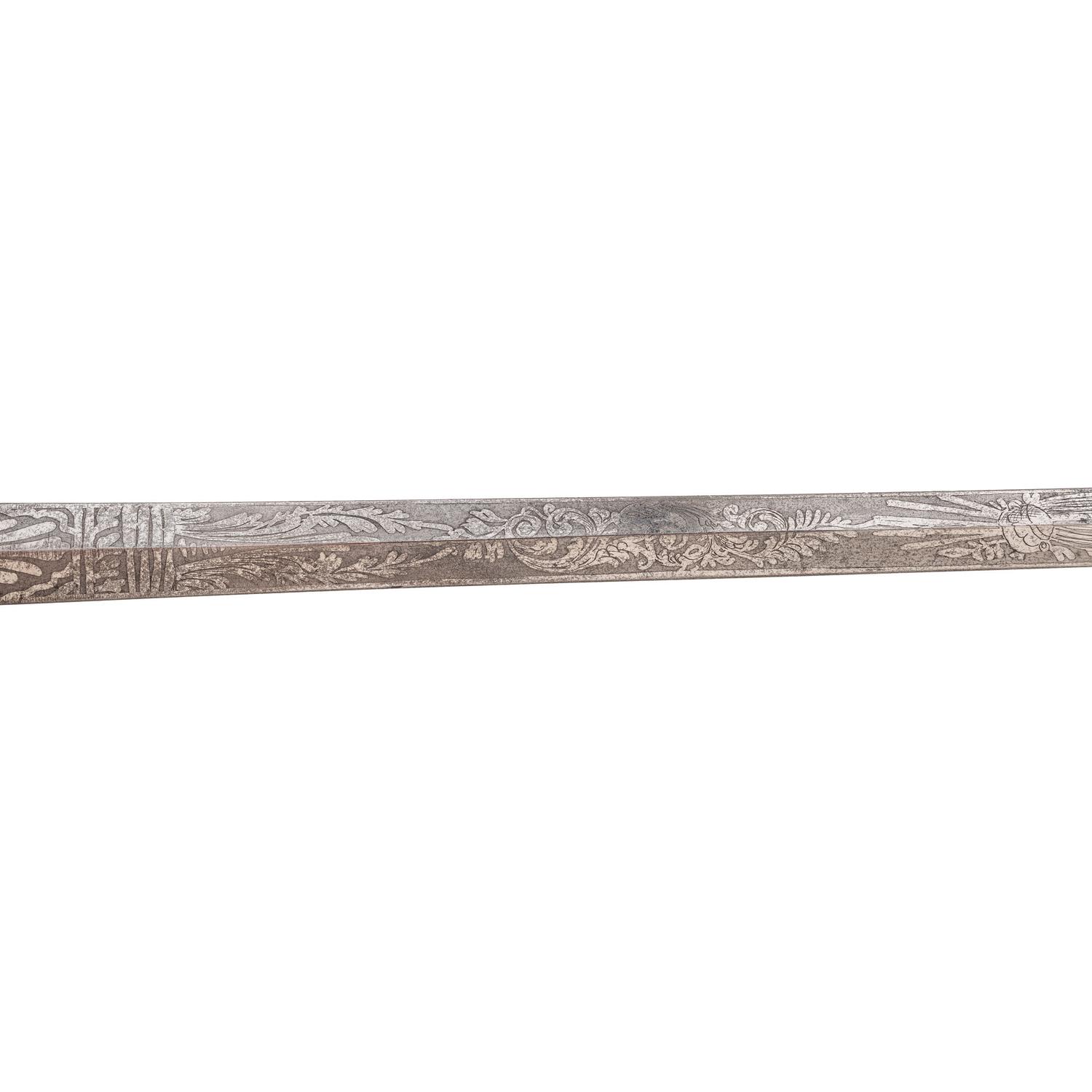 Published Schuyler, Hartley & Graham Model 1860 Staff & Field Officers' Sword taken from Confederate Spy Col. W.O. Williams in Franklin, TN and Inscribed to Henry Newcomer
