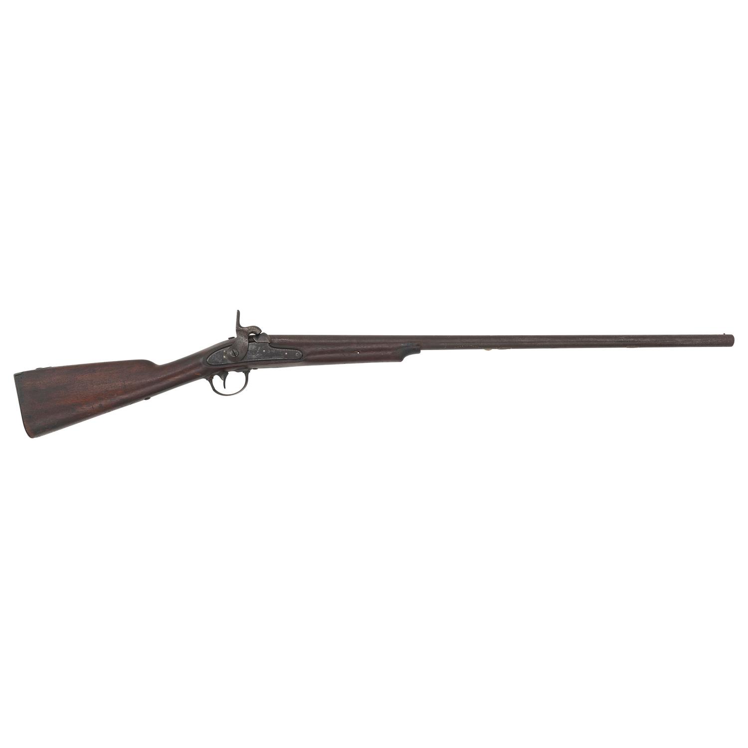 Cut Down U.S. Model 1842 Musket with Harpers Ferry Lock