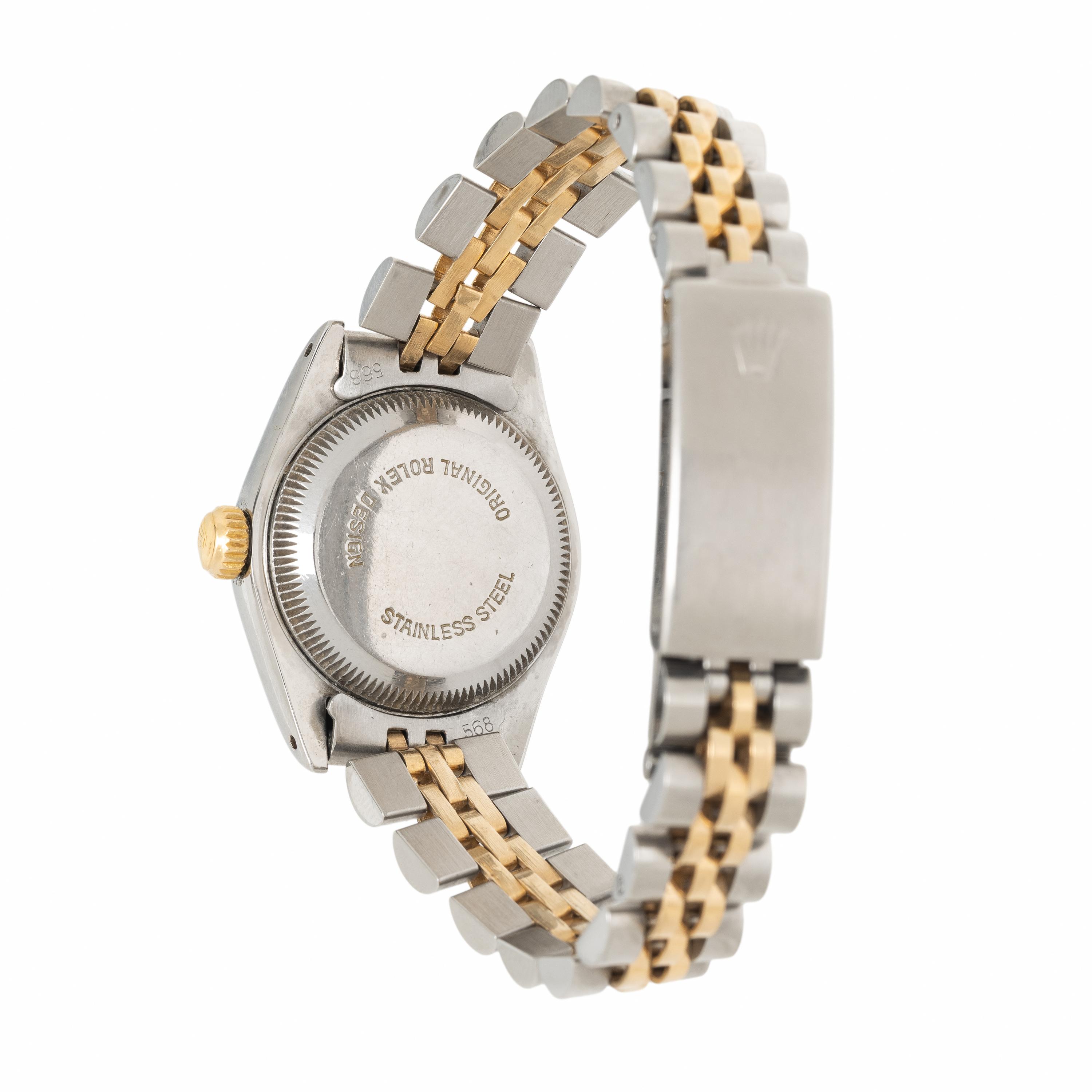Rolex, Ref. 69160, Stainless Steel and 18K Yellow Gold 'Datejust' Watch