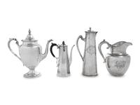 A Group of Four American Silver Holloware Articles