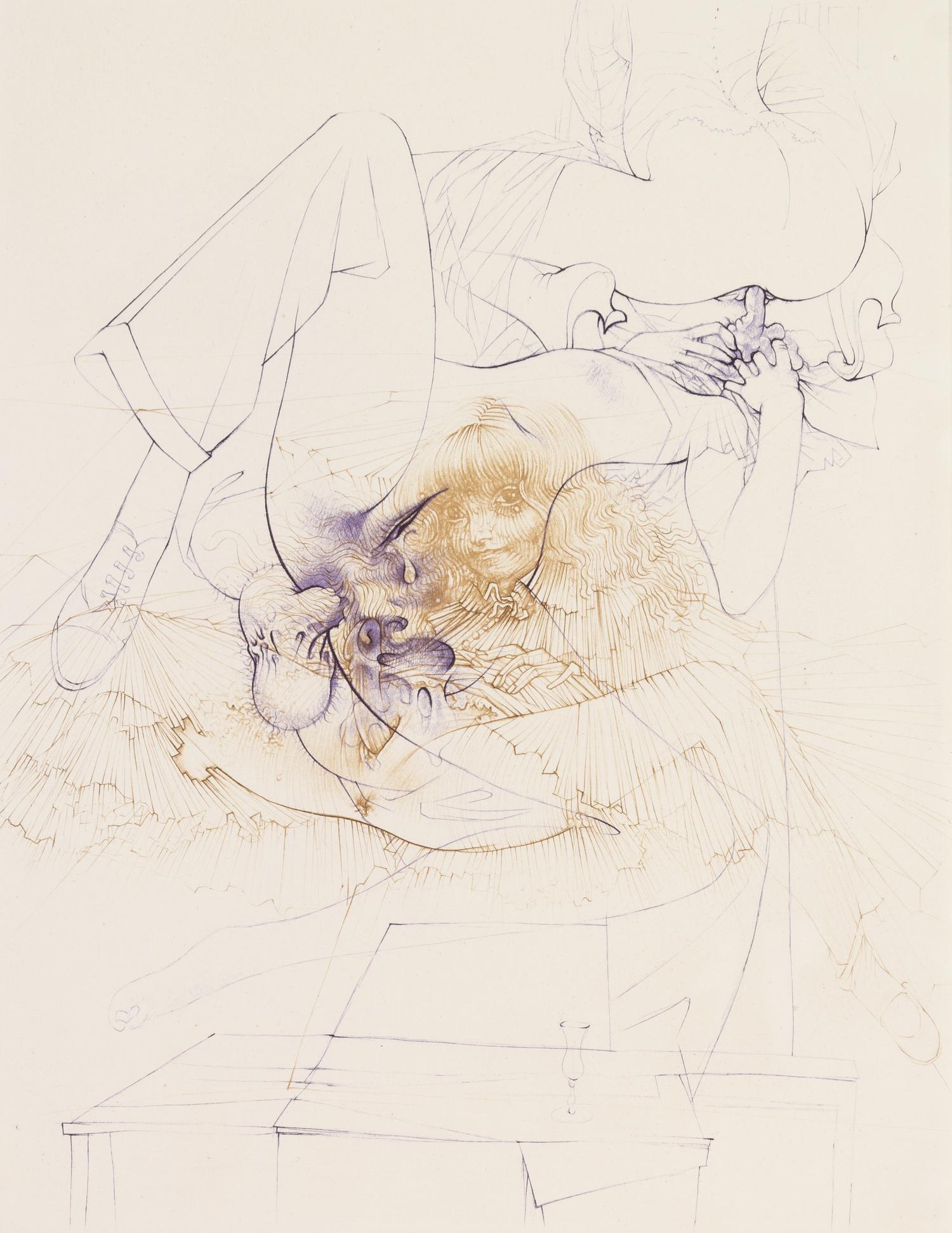 Hans Bellmer, (German, 1902-1975), Petit traite de morale, 1968 (portfolio of 10)