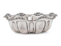 An American Silver Fruit Bowl