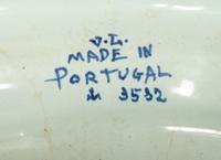 A Large Pair of Portuguese Faience Campana-Form Jardinières