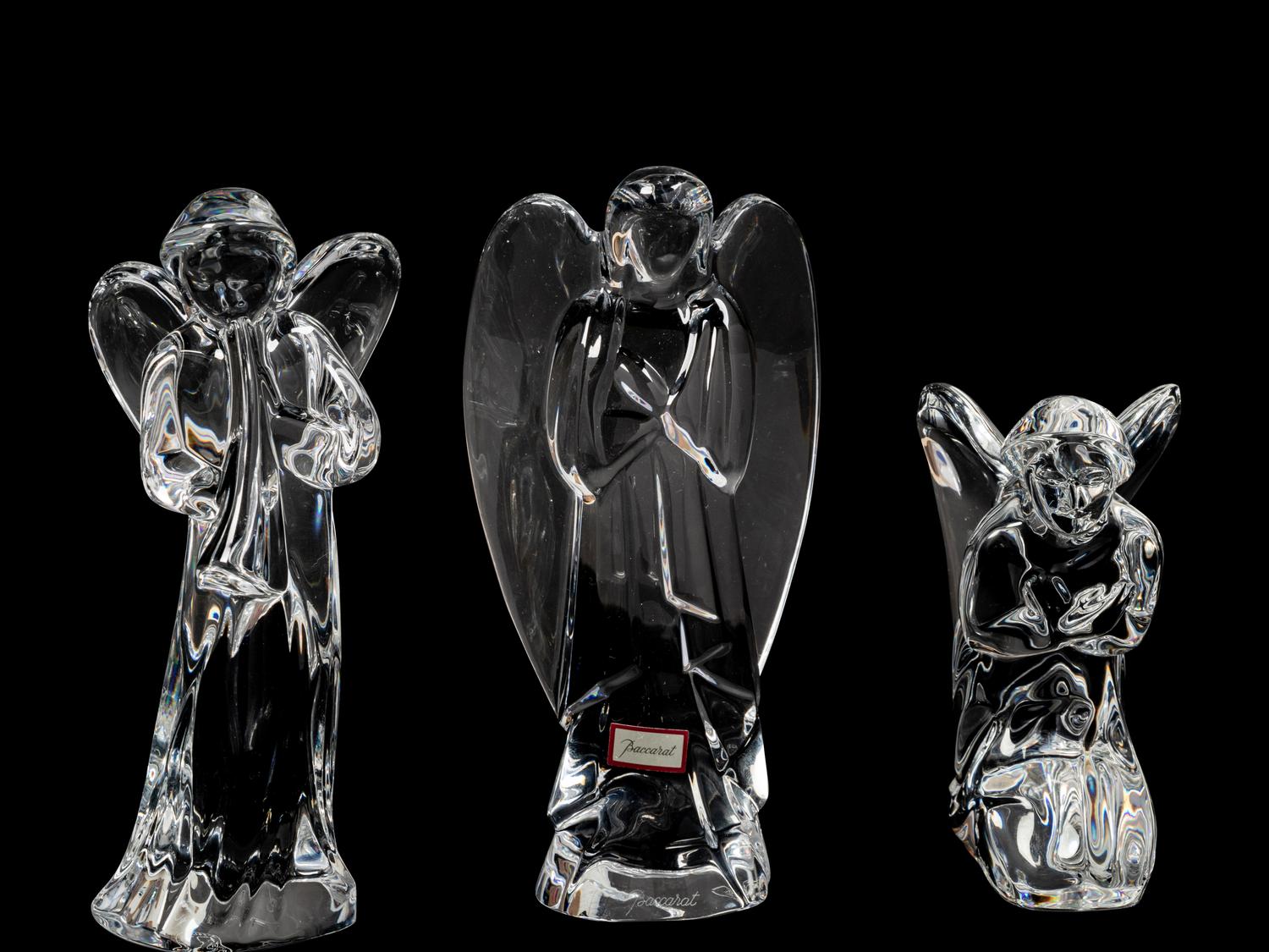 A Baccarat Fourteen-Piece Nativity Set