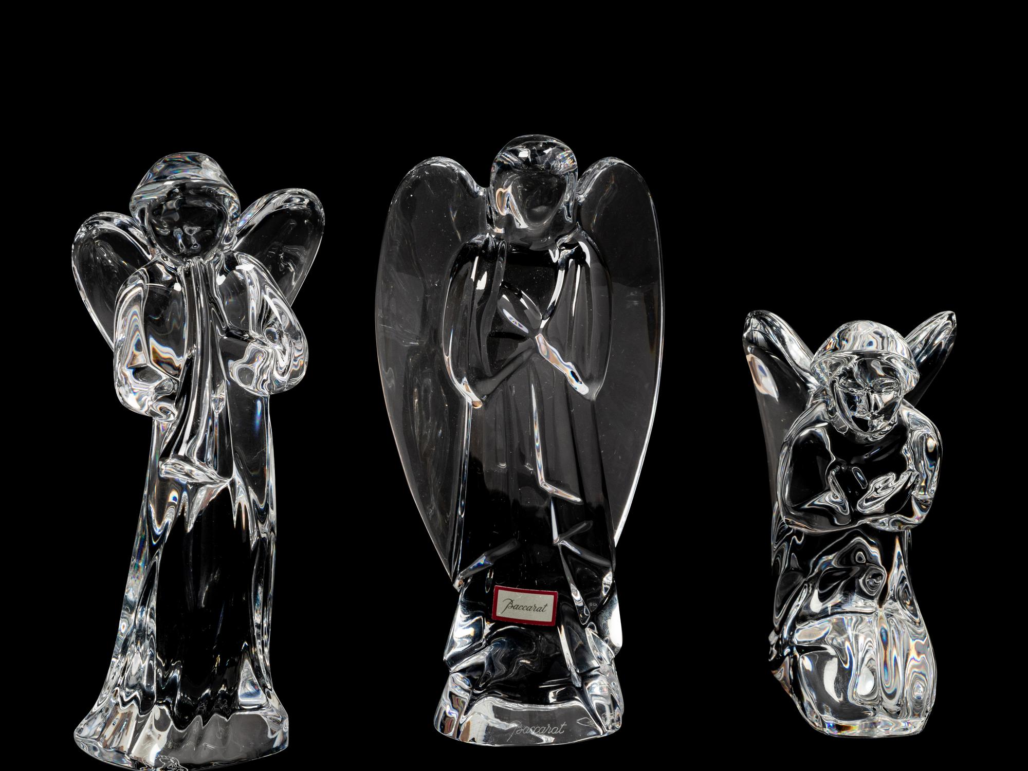 A Baccarat Fourteen-Piece Nativity Set