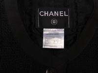 CHANEL BLACK TWEED JACKET