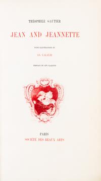 (BINDINGS) GAULTIER, THEOPHILE. [Works.] Paris, n.d. 3 vols. Limited edition, finely bound.